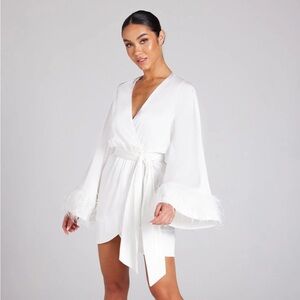 NWT Nadine Merabi Dina White Dress XS